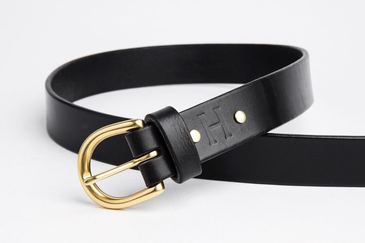Women's Black Leather Belts – Hassett Goods