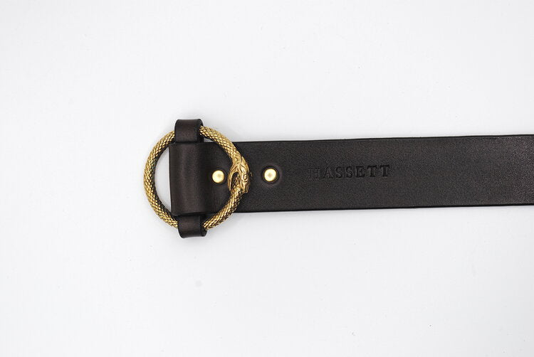 The Snake Belt, Chocolate Brown
