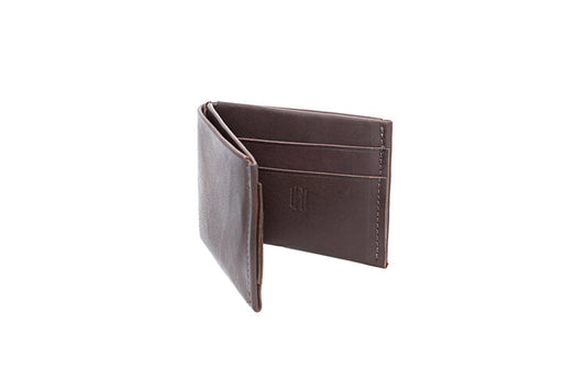 Kangaroo Leather Wallet, Chocolate