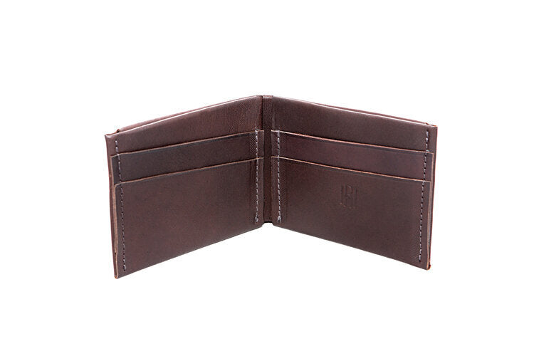 Kangaroo Leather Wallet, Chocolate