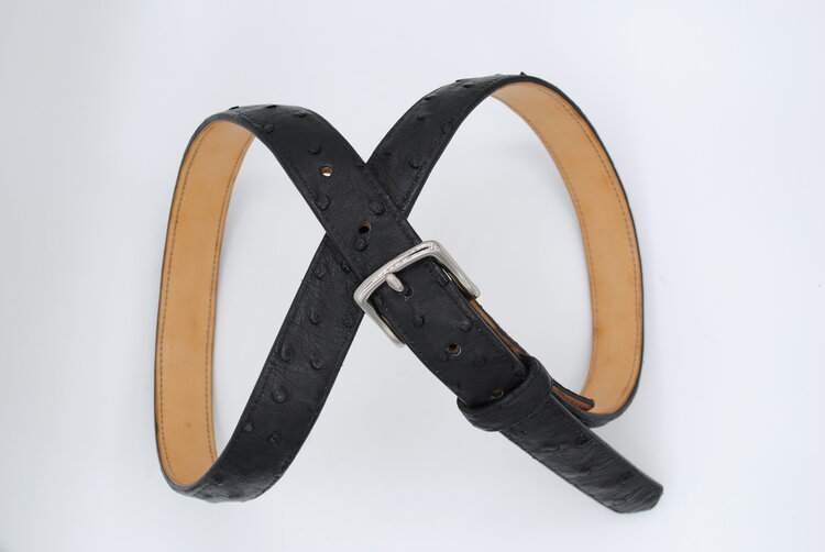 The Somerset Belt, Black Ostrich