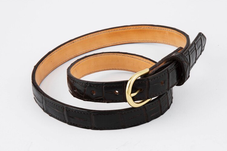 The Lygon Belt, Brown Crocodile - Brass