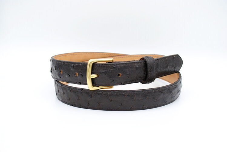 The Somerset Belt, Brown Ostrich