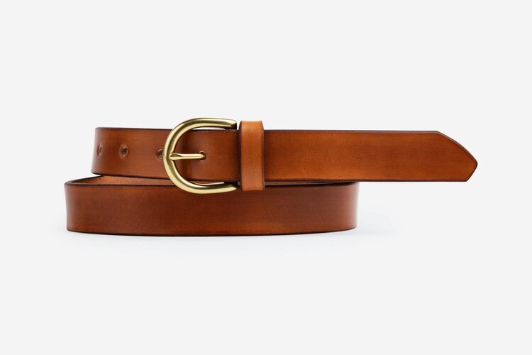 The Lygon Belt, Tan - Brass