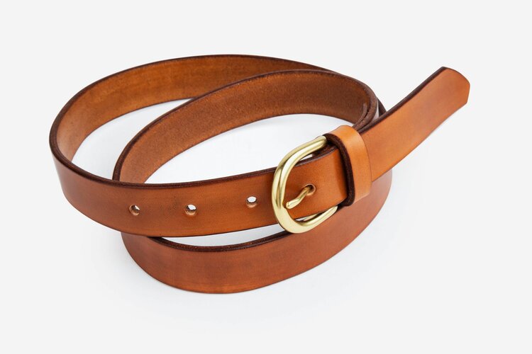 The Lygon Belt, Tan - Brass