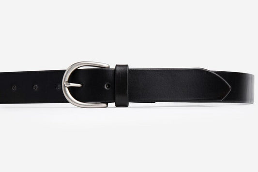 The Lygon Belt, Black - Matte Silver