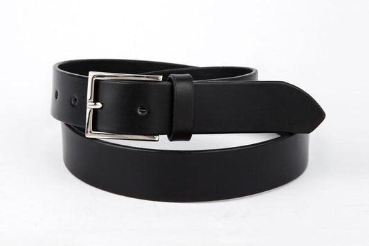 The Chapel Belt, Black - Silver