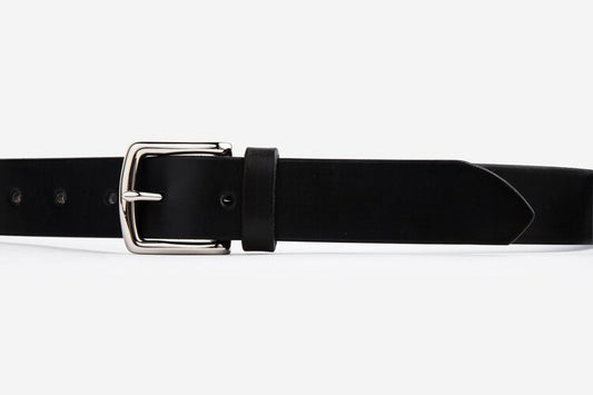 The Somerset Belt, Black - Silver