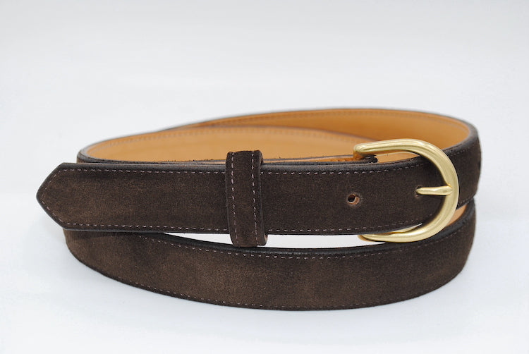 The Lygon Belt, Brown Suede
