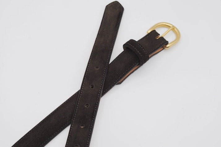 The Lygon Belt, Brown Suede