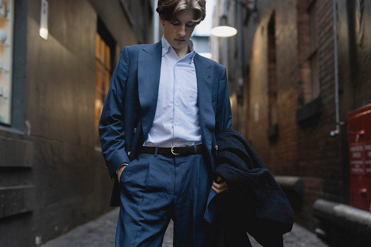 The Lygon Belt, Brown Suede