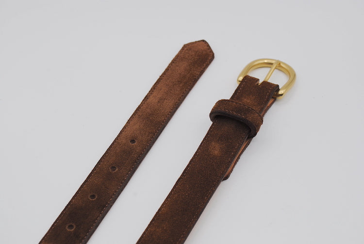 The Lygon Belt, Tan Suede
