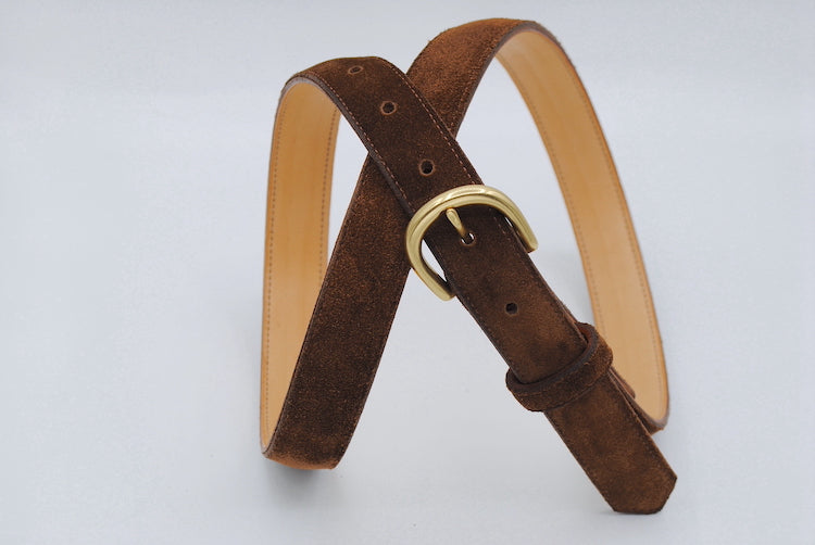 The Lygon Belt, Tan Suede