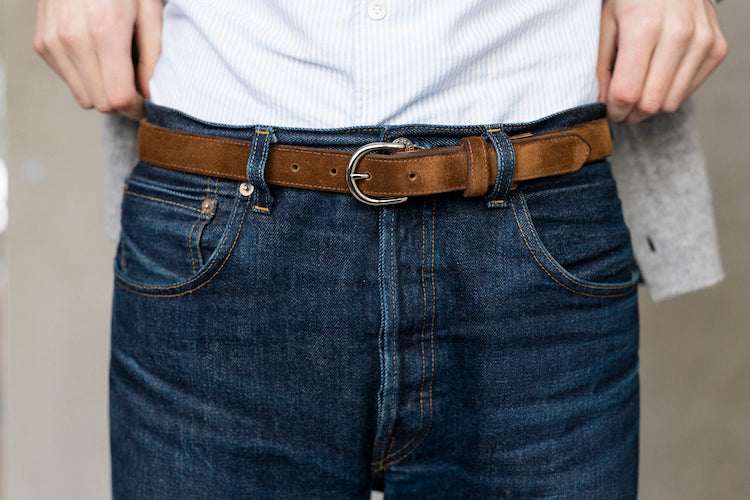 The Lygon Belt, Tan Suede