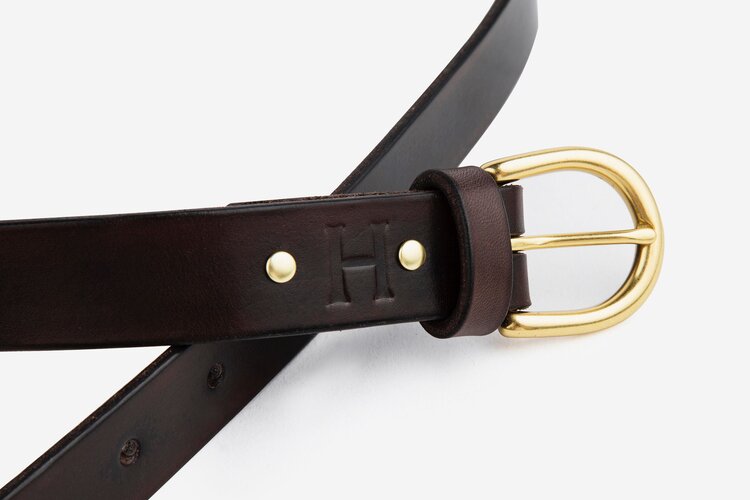 Women's Brown Leather Belts