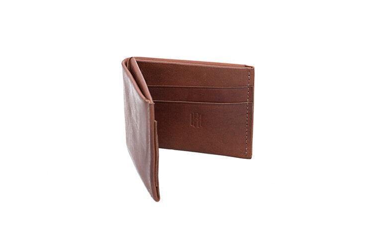 Kangaroo Leather Wallet, Brown